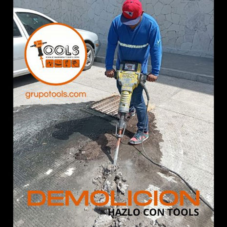 Renta de demololedores en Toluca