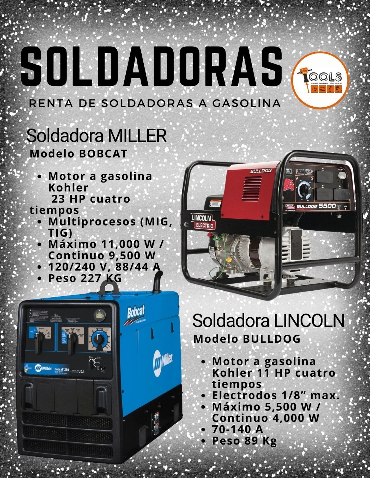 Renta de Soldadoras en GrupoTools