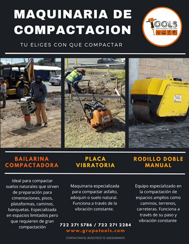 Maquinaria de compactacion