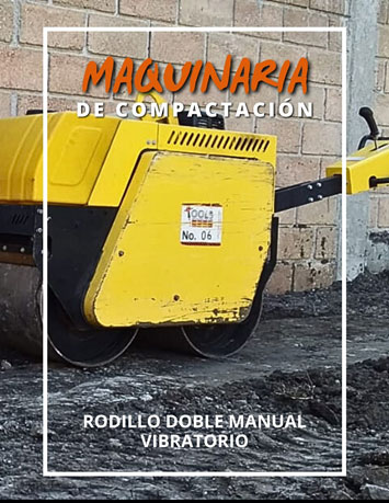 Rodillo doble para compactación