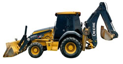 Retroexcavadora Jonh Deere disponible para venta o renta 